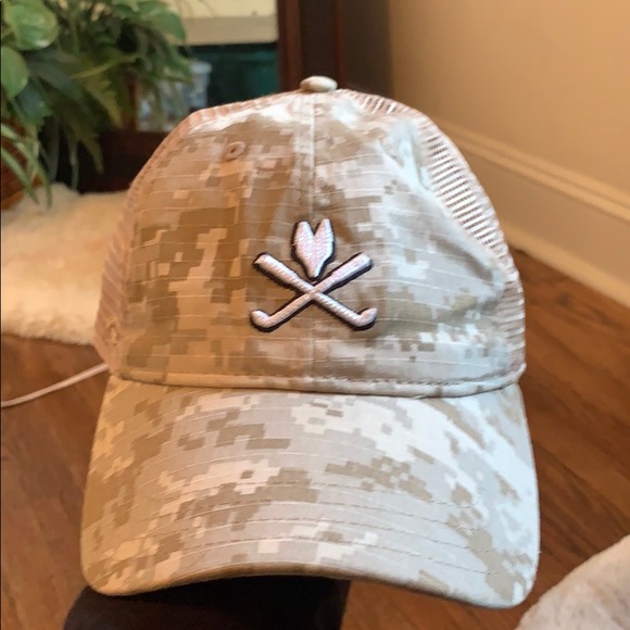 camo golf hat